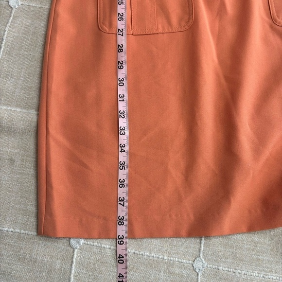 Sharagano Women's Short Sleeve Casual Shirt Dress with Front Pockets Size 14 - Picture 12 of 12